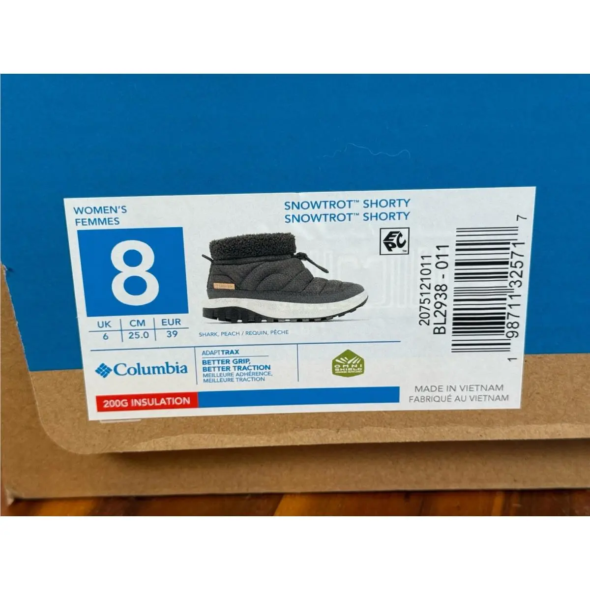Columbia shoes - Snowtrot Shorty - Snowtrot Shorty - Gray 0
