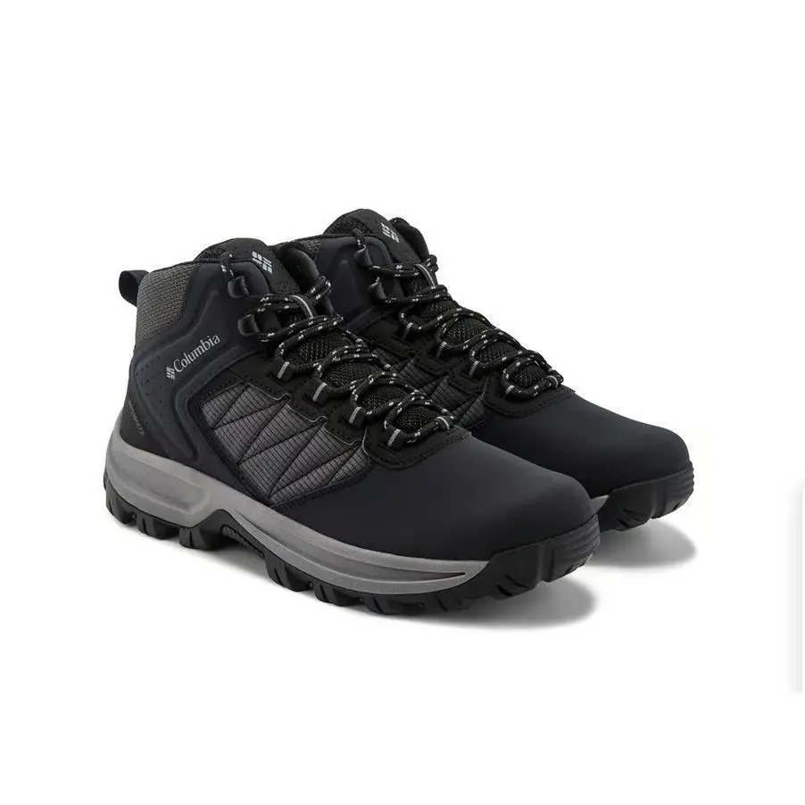 Columbia Transverse Waterproof Hiking Boots/shoes Black Men`s Size 15