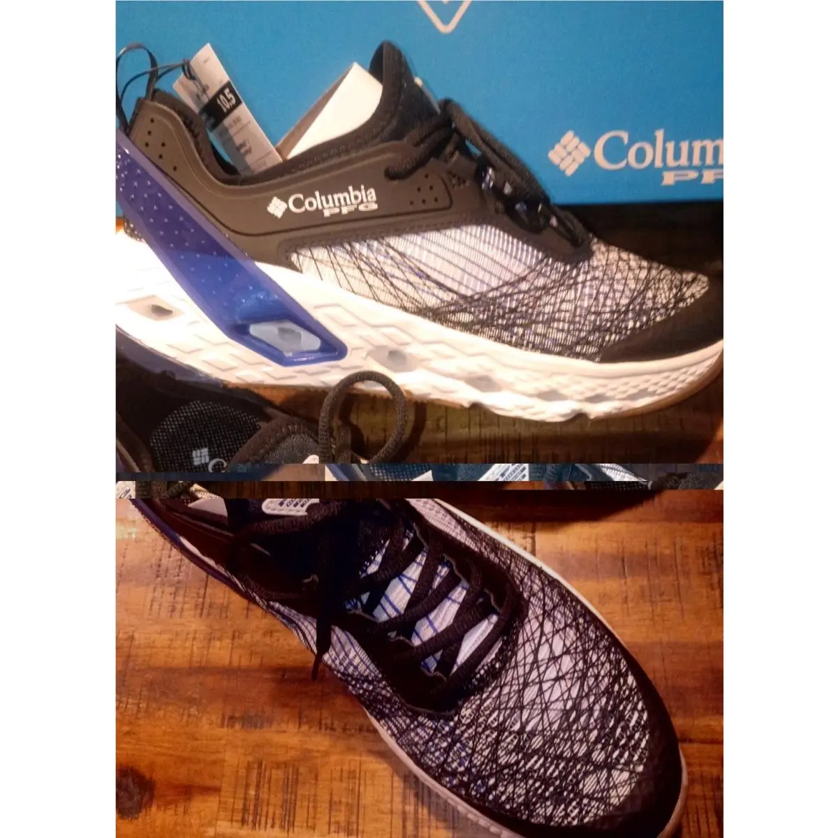 Columbia shoes - Columbia PFG Whipray - PFG Whipray - black/vivid blue 1