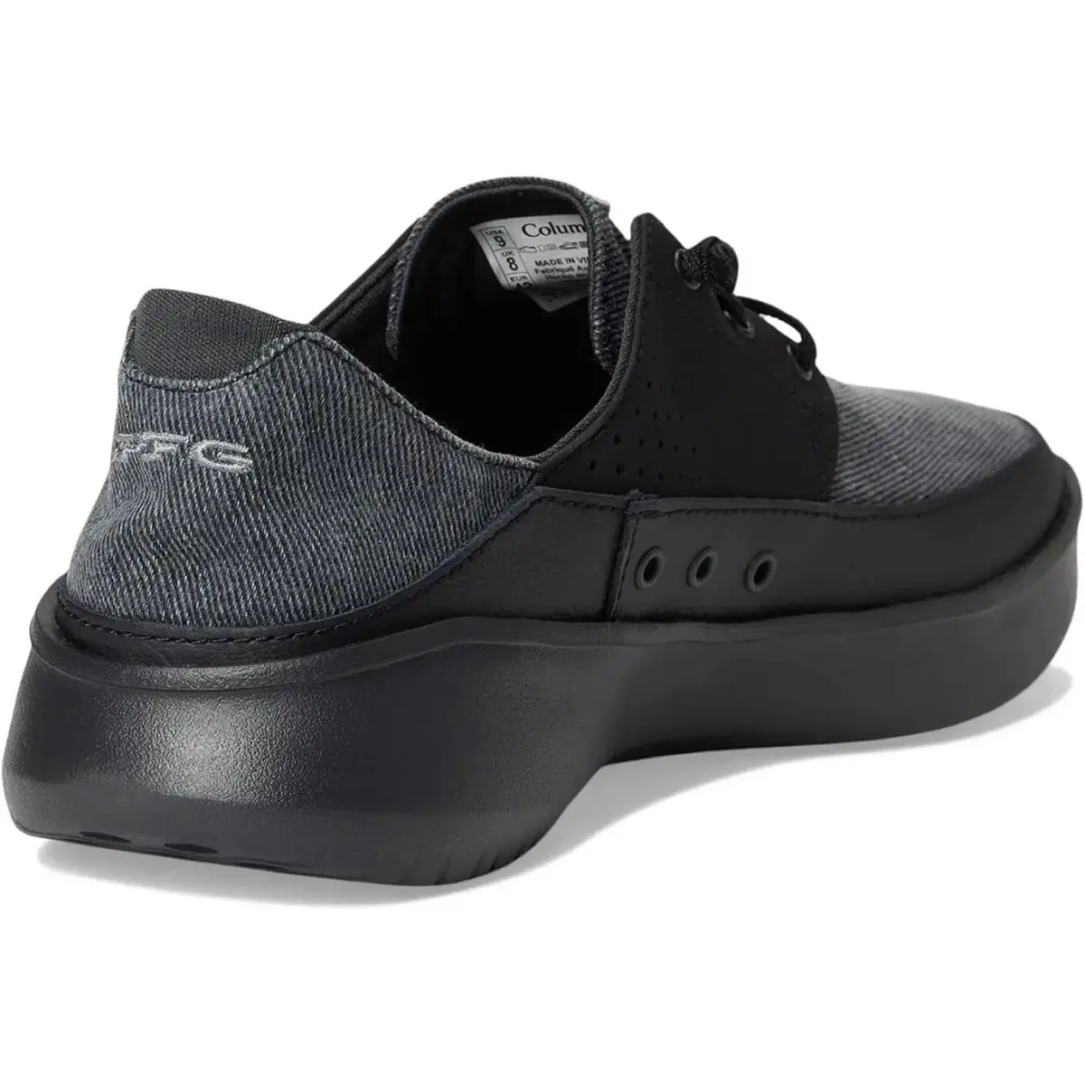 Columbia shoes - BOATSIDE - BOATSIDE - 2063072 - Black/Shark (UPC: 195980522328) 4