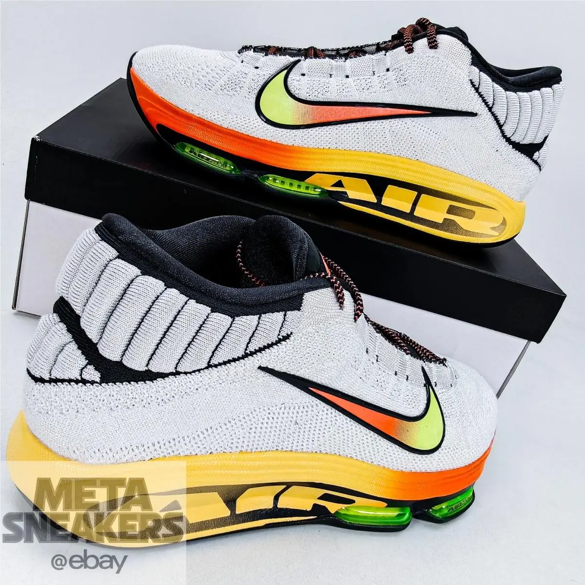 Nike shoes - Nike GT Hustle 3 - Hustle - FV5953-101 - White/Safety Orange/Volt 11