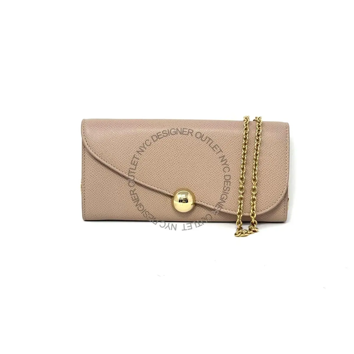 Salvatore Ferragamo Women Pink Leather Crossbody Bag