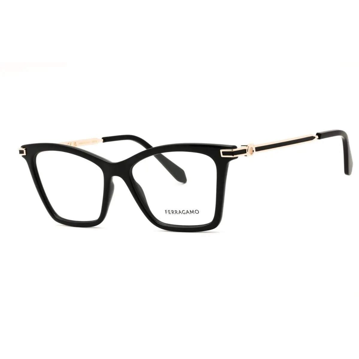Salvatore Ferragamo SF3024-001-53 Eyeglasses Frame Size 53mm 16mm 140mm Black W