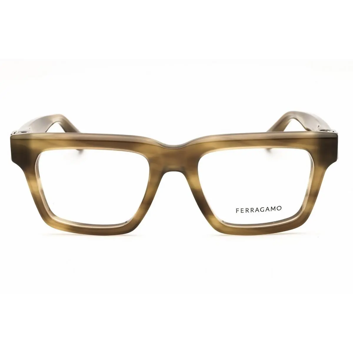 Salvatore Ferragamo SF2995-319-52 Eyeglasses Frame Size 52mm 19mm 145mm Khaki M