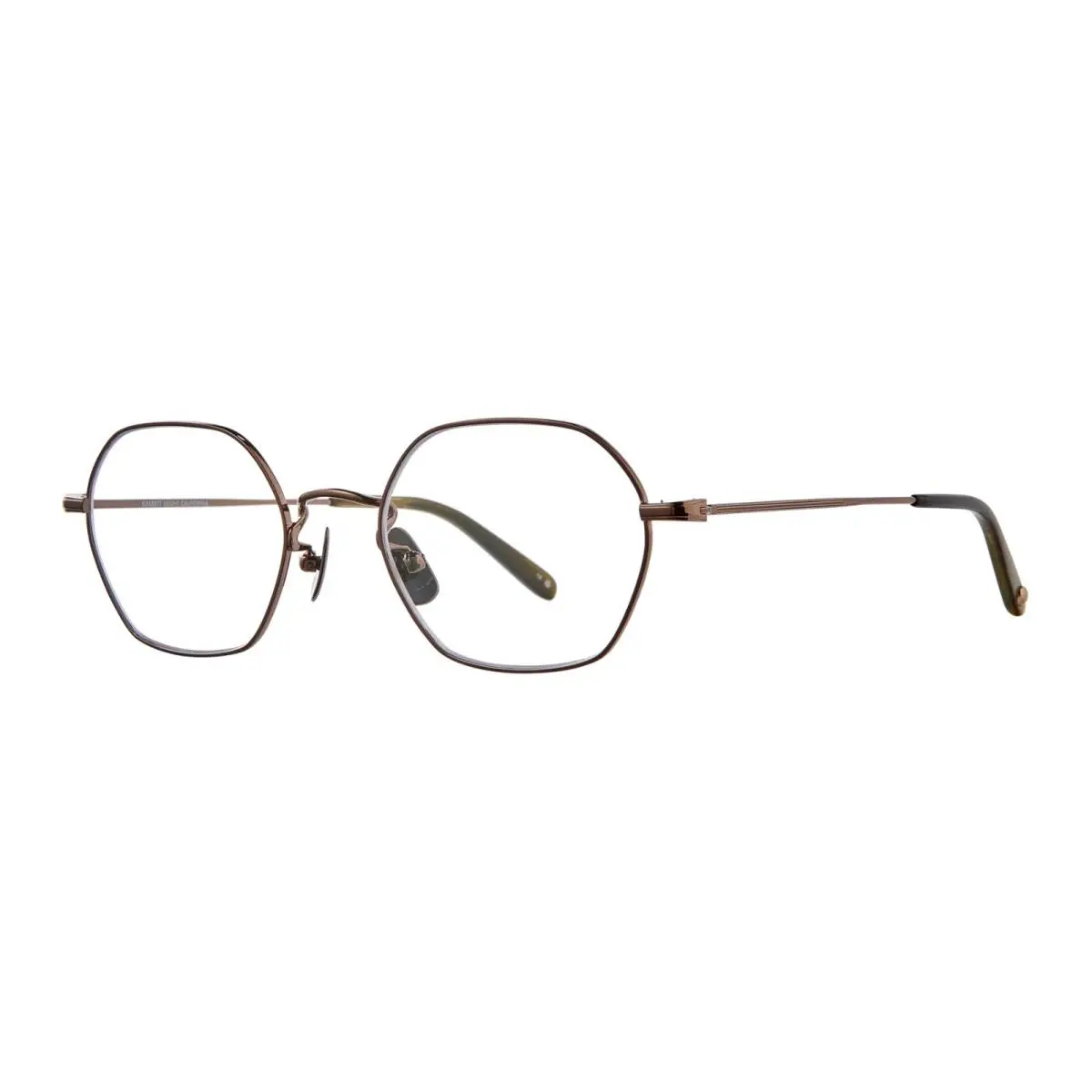 Garrett Leight Kaiser Chocolate Gold-douglas Fir Cg-dgfr Eyeglasses