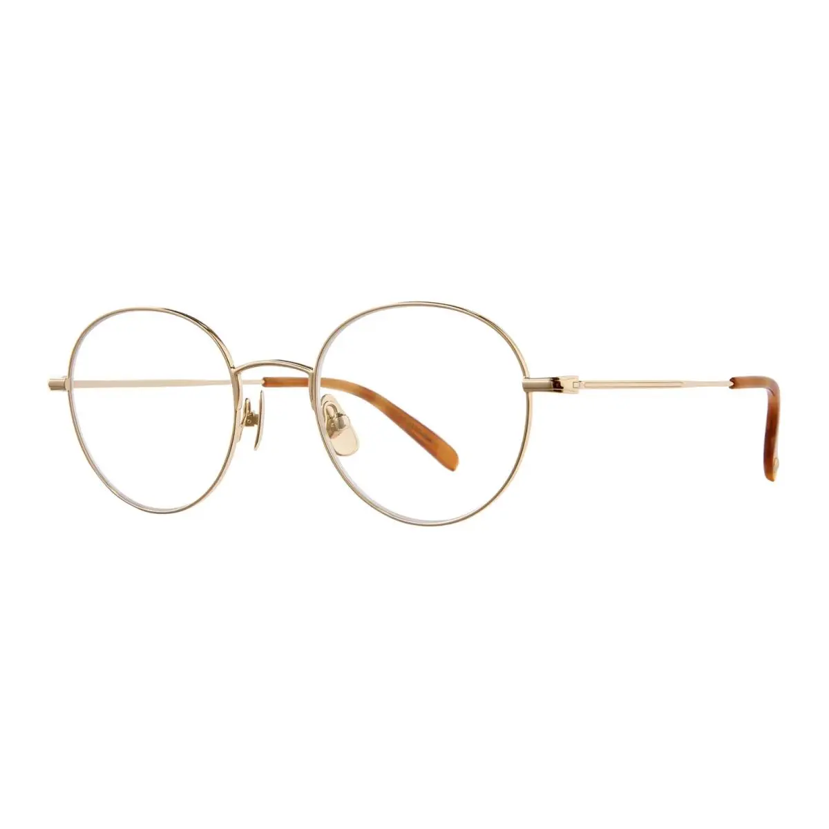 Garrett Leight Cloy II Gold-ember Tortoise G-emt Eyeglasses