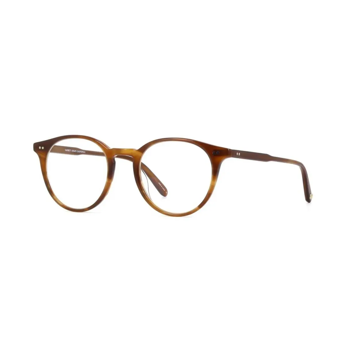 Garrett Leight Clune True Demi TD 49mm Eyeglasses