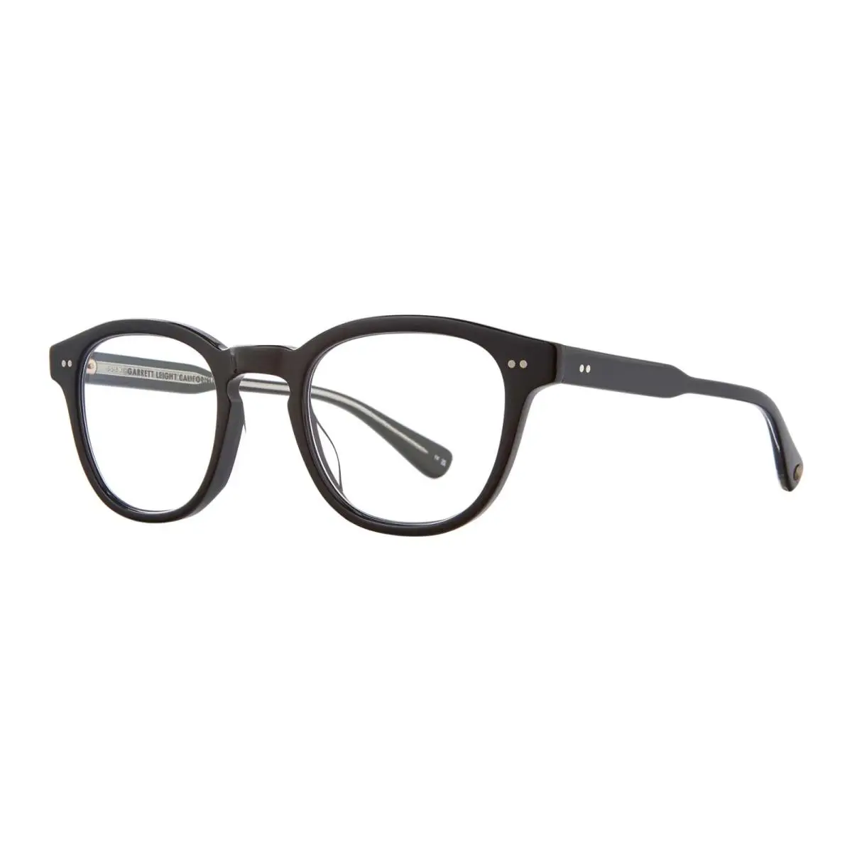 Garrett Leight Evan Black BK Eyeglasses