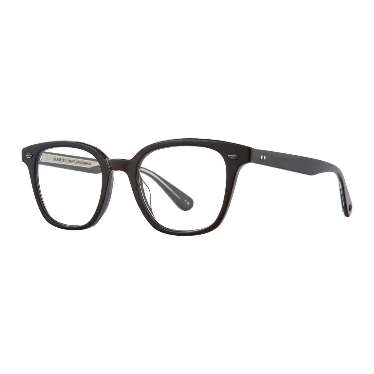 Garrett Leight Zac Black BK Eyeglasses