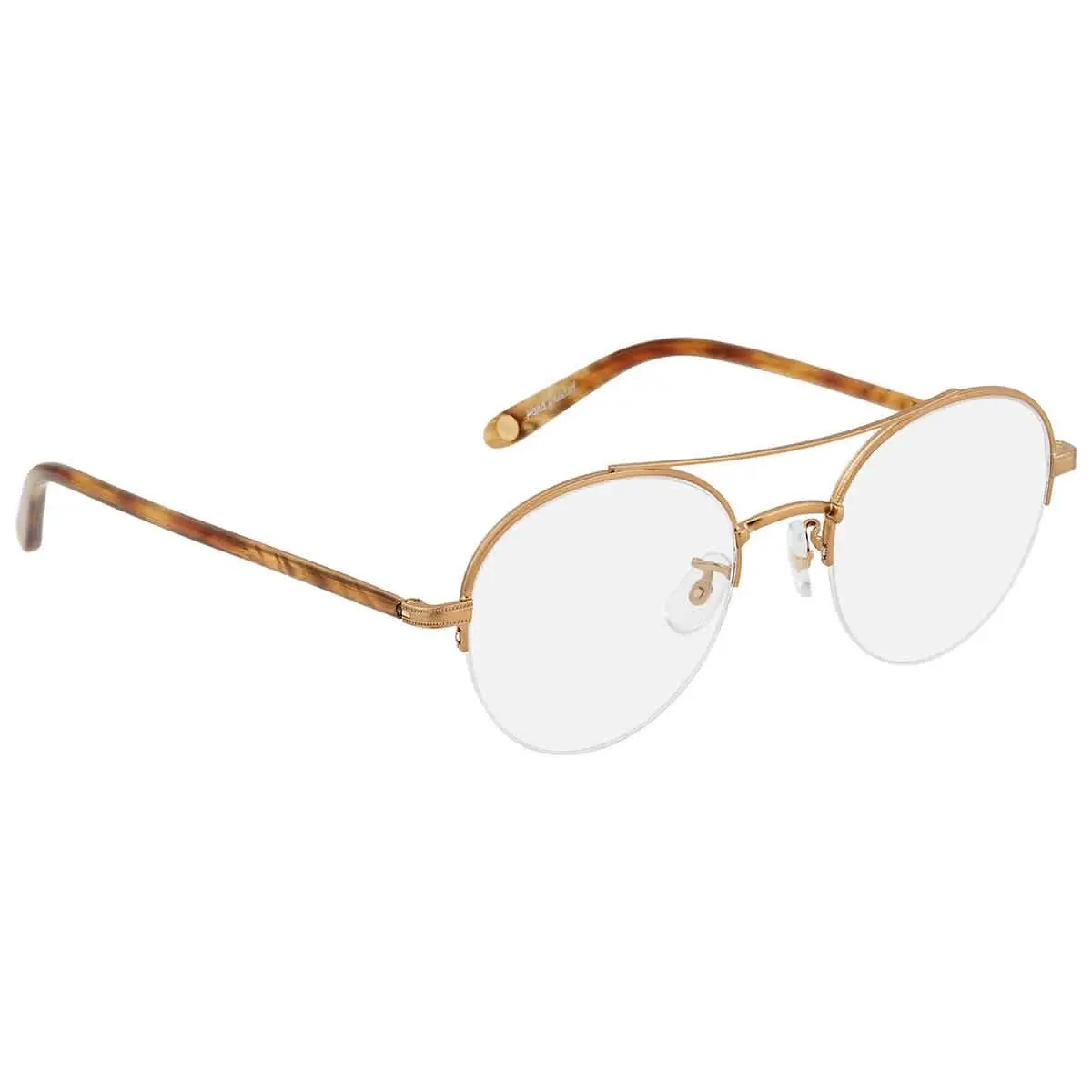 Garrett Leight Manchester Demo Round Eyeglasses 3037 Bg-fet 48 3037 Bg-fet 48