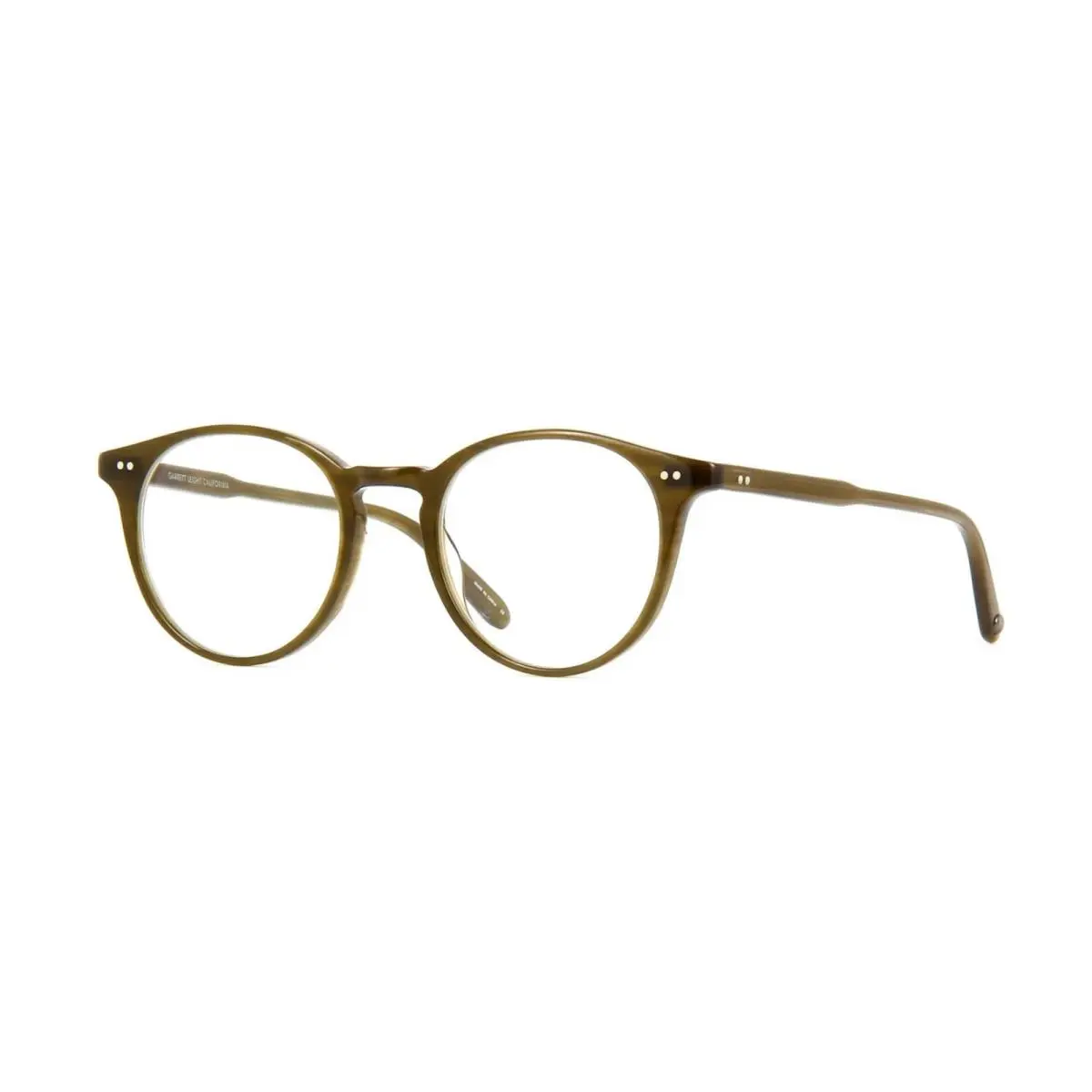 Garrett Leight Clune Olive Olv 45mm Eyeglasses