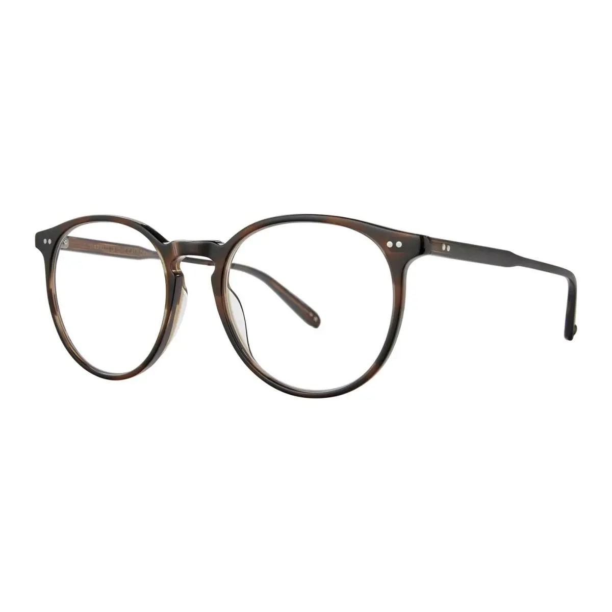 Garrett Leight Morningside Spotted Brown Shell Spbrnsh Eyeglasses