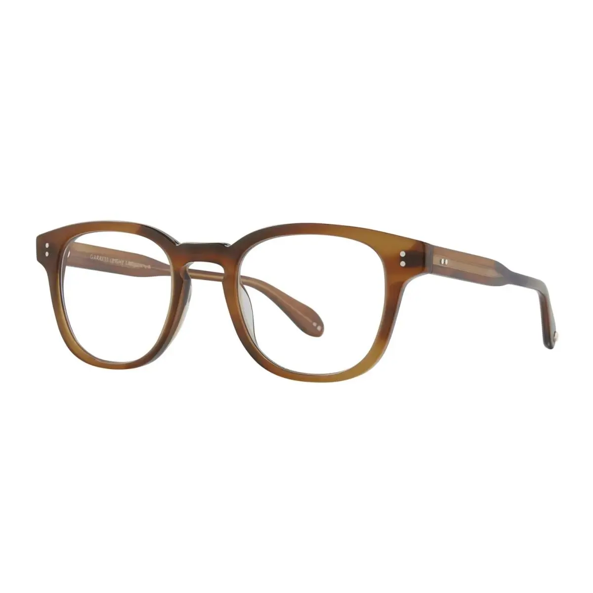 Garrett Leight Langley Cedar Tortoise Cedt Eyeglasses
