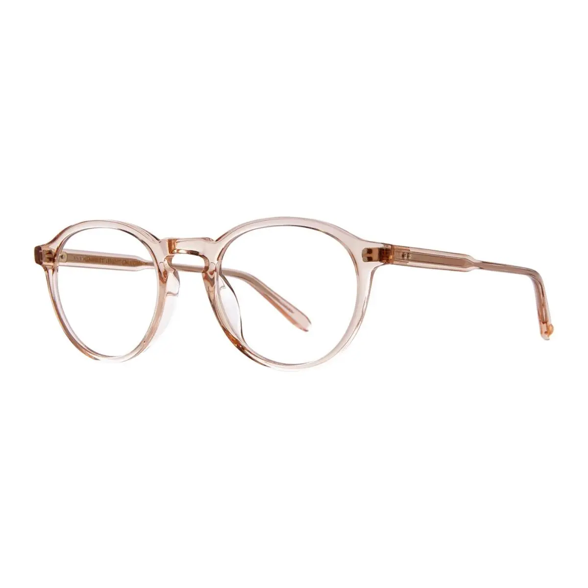 Garrett Leight Stanton Shell Crystal Shcr Eyeglasses
