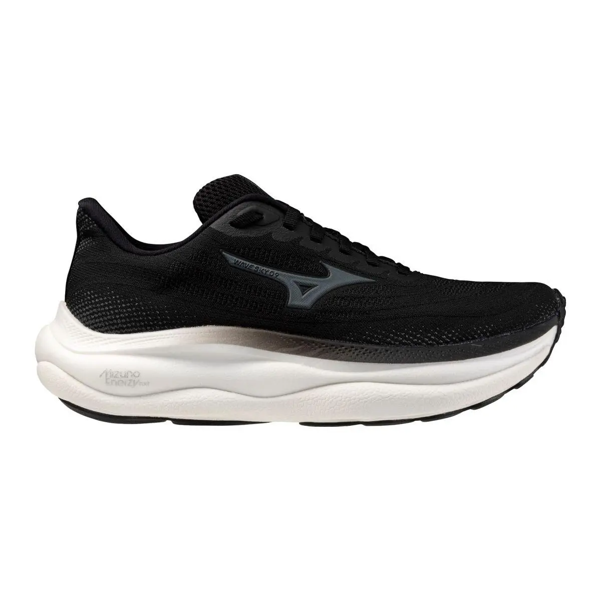 Mizuno shoes - BLACK-METALLIC GREY 4