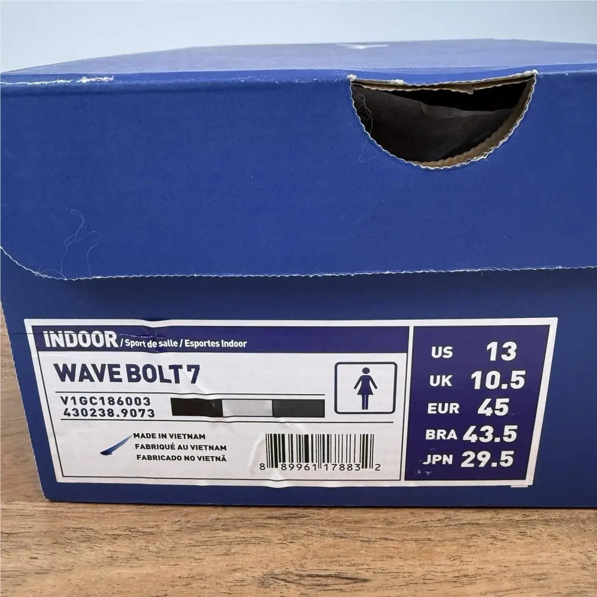 Mizuno shoes - Mizuno Wave Bolt 7 - Wave Bolt - V1GC186003 - Black 6