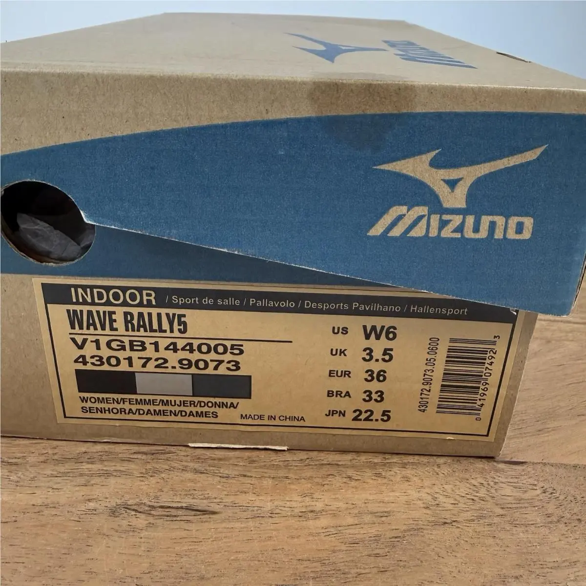 Mizuno shoes - Mizuno Wave Rally 5 - Wave Rally - V1GB144005 - Black 6