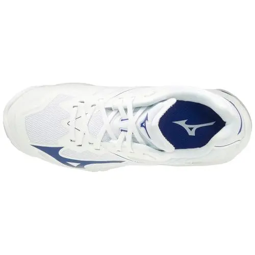 Mizuno shoes - WHITE/NAVY (UPC: 889961380846) 2