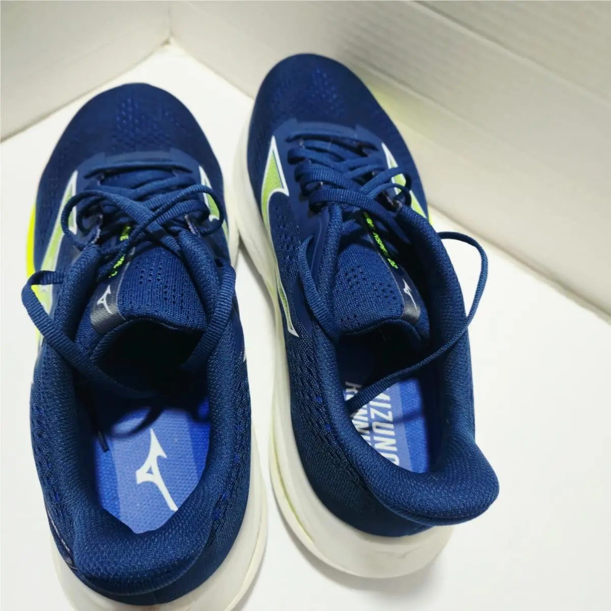 Mizuno shoes - Mizuno Wave Inspire 22 2E - J1GC264501 - Blue 4