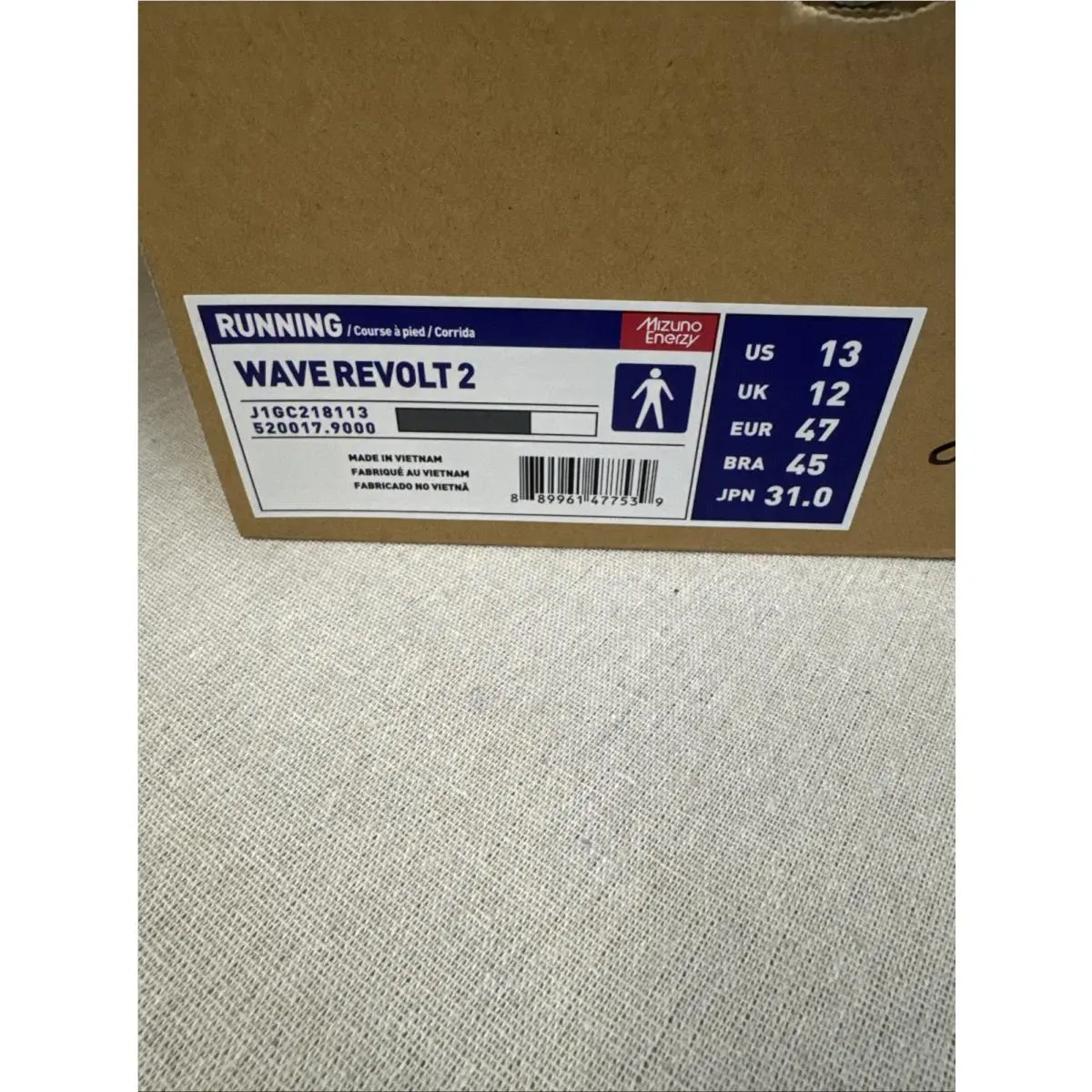 Mizuno shoes - Mizuno Wave Revolt 2 - Wave Revolt - Black 0
