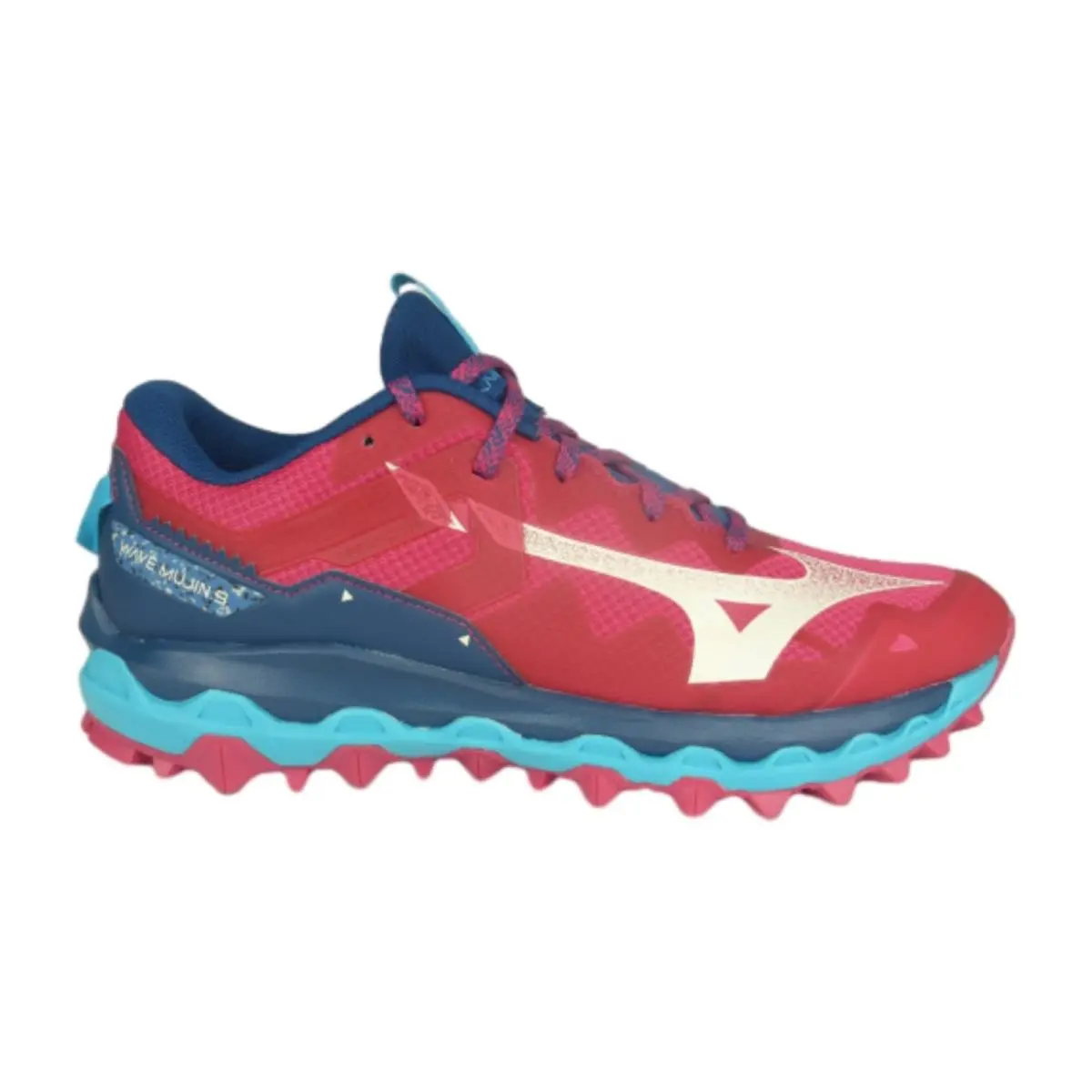 Mizuno Wave Mujin 9 Women`s Running Shoe Jazzy Blue Opal US8.5