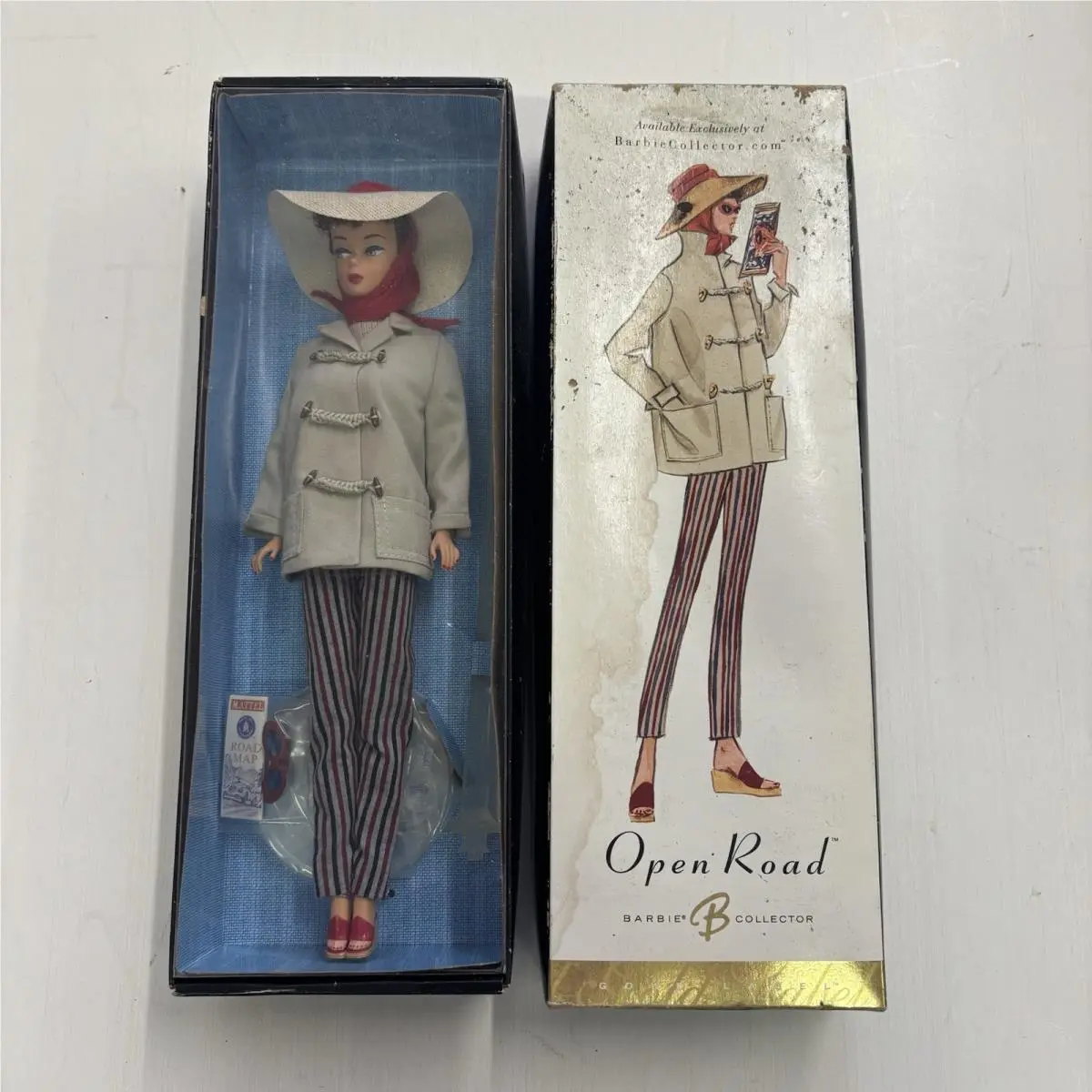 2003 Mattel Open Road Barbie Gold Label Collector Nrfb C3827