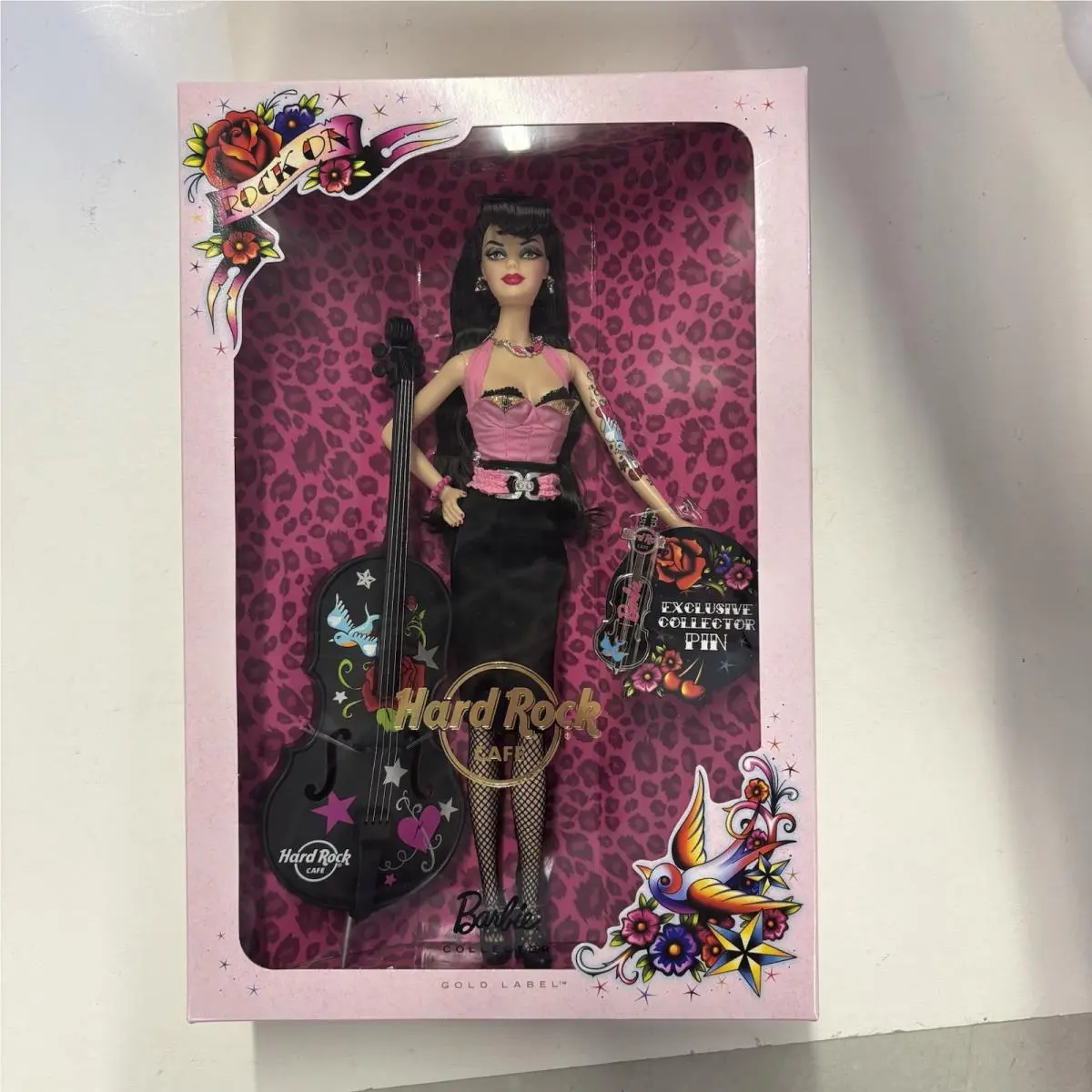 Barbie 50th Anniversary Gold Label Hard Rock Cafe Doll N6606 Brunette