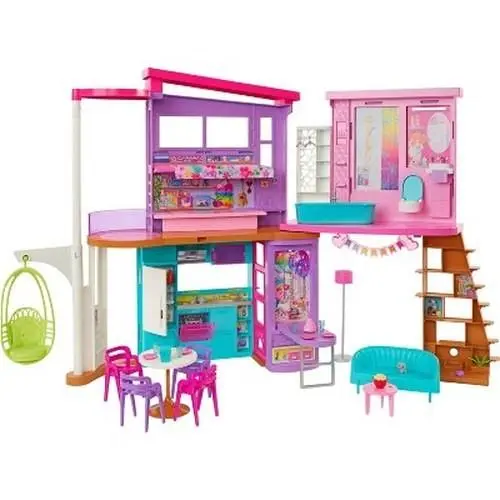 Barbie Vacation House Dollhouse Playset with 30+ Accessories