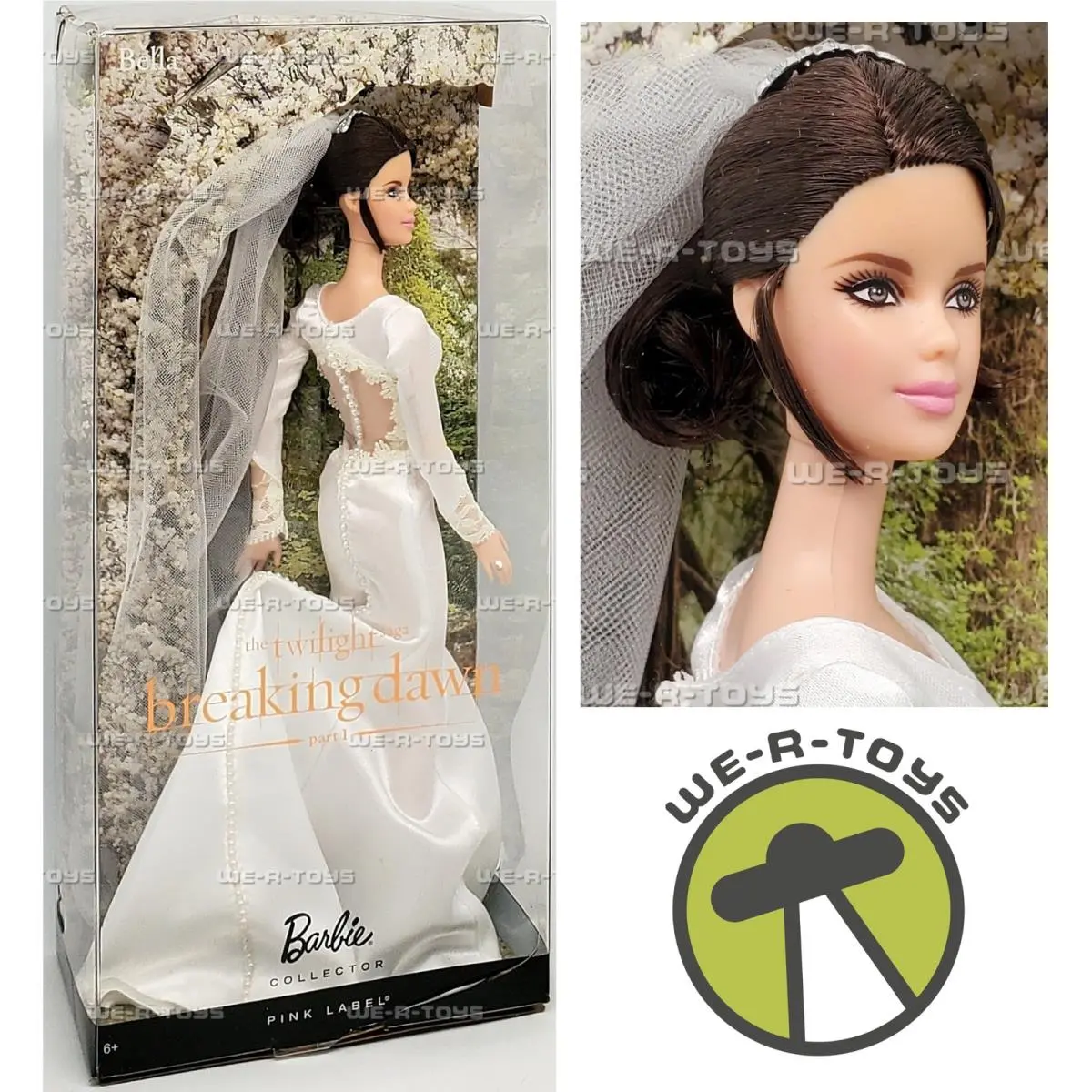Twilight Breaking Dawn Part 1 Bella in Wedding Dress 2011 Mattel 93127