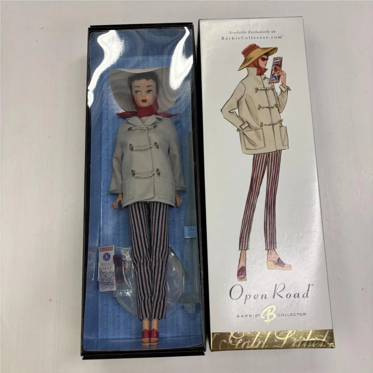 Open Road Barbie® 1961 Reprod in 2003 C3827 Nrfb Rare