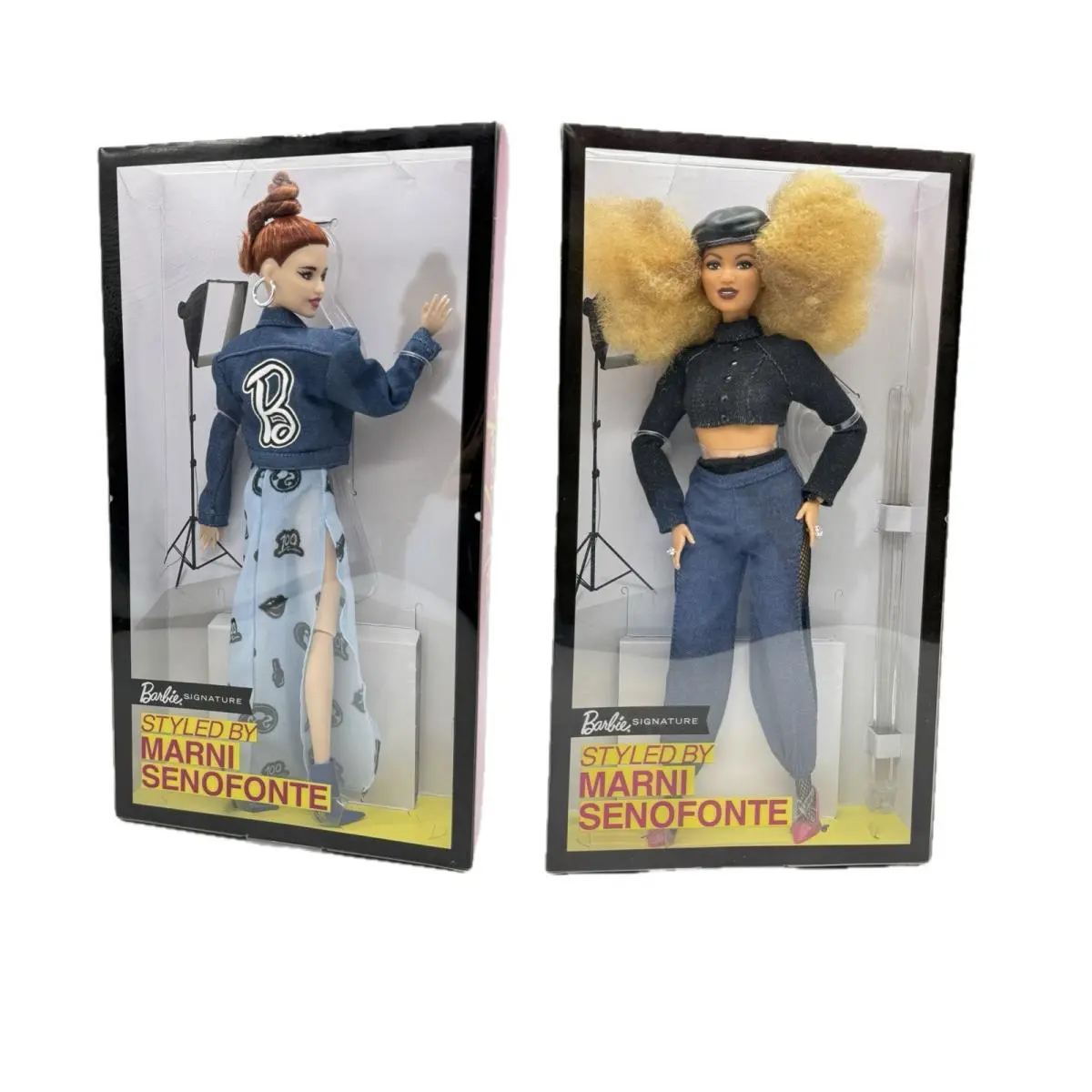 Barbie Signature Styled by Marni Senofonte Doll Set of 2 Nrfb Complete Pair