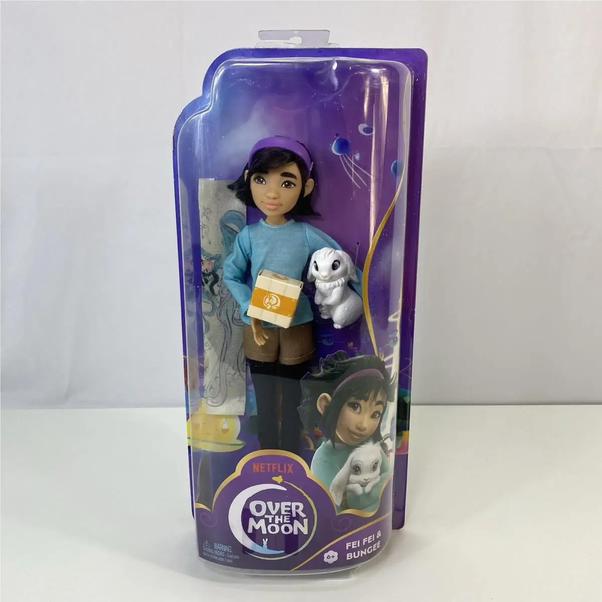 Over The Moon Fei Fei Bungee Doll Mattel Netflix 2020 Movie Film Read