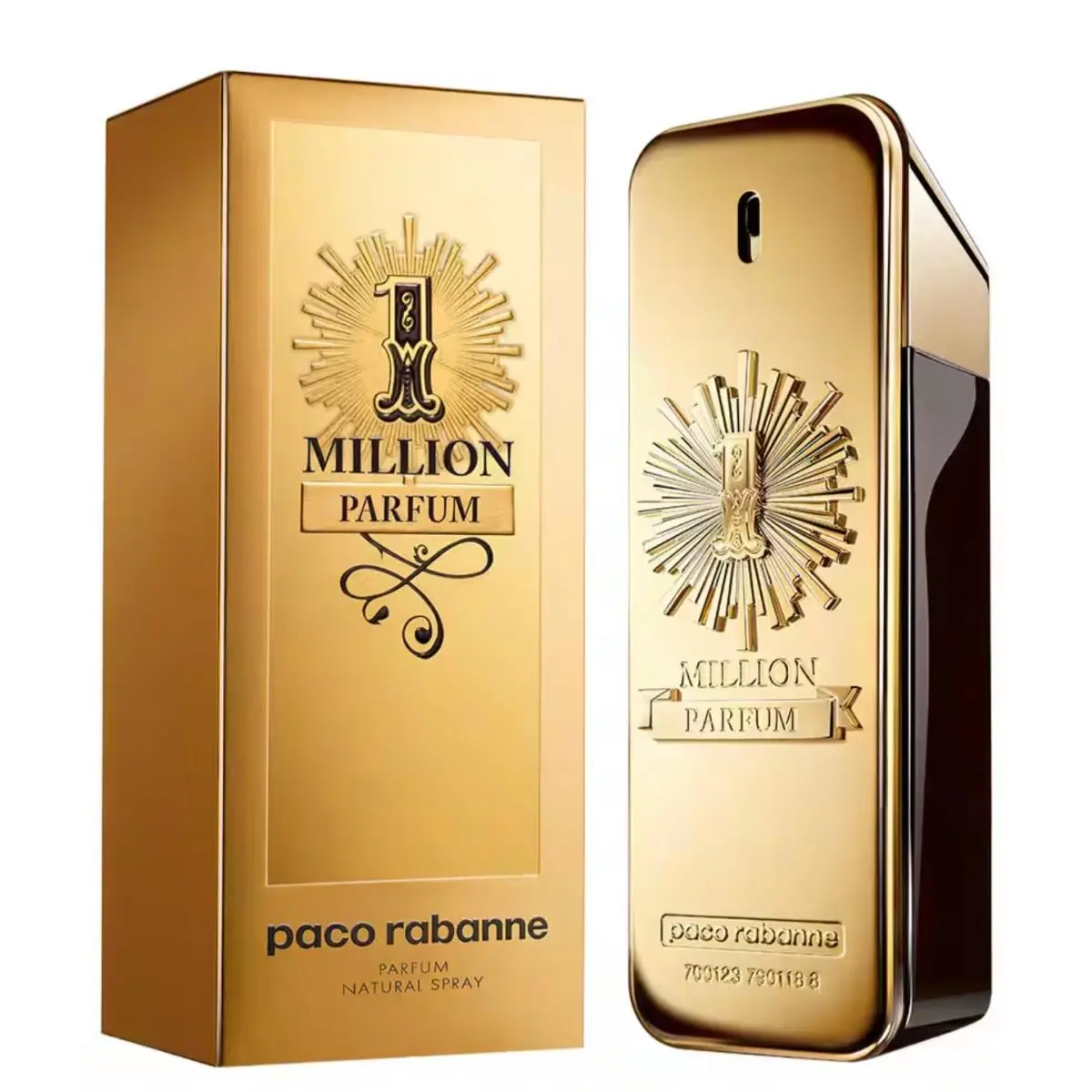 Paco Rabanne One 1 Million Pure Men’s Parfum Natural Spray 100 Ml/ 3.4 oz