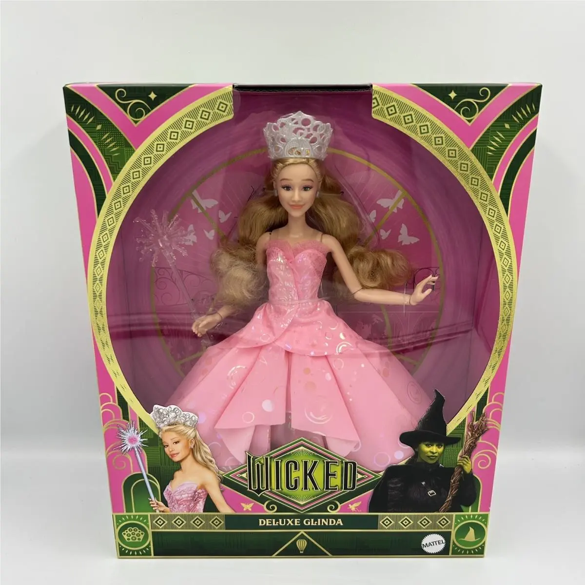 Mattel Barbie `wicked` Deluxe Glinda Doll Ariana Grande Url Error
