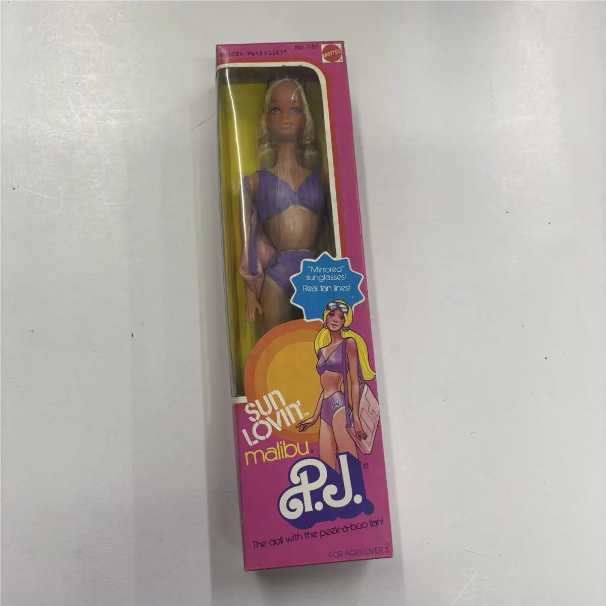 Vintage 1978 Sun Lovin` Malibu PJ Mattel 1187 Peek-a-boo Tan