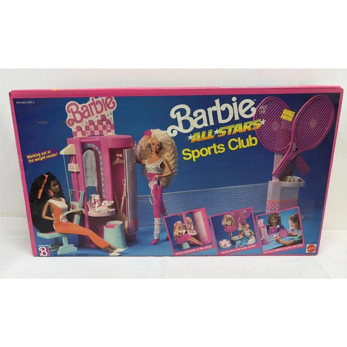 1989 Barbie and The All-stars Sports Club Playset 4972