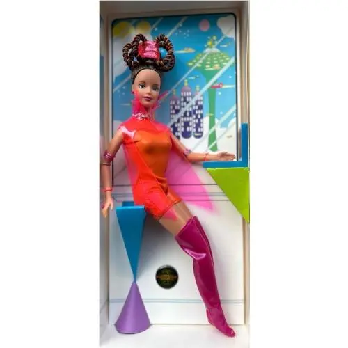 2000 Cyber Girl Barbie W/ Comic Book LE 274 Gaw Y2K Convention Mattel Nrfb Rare