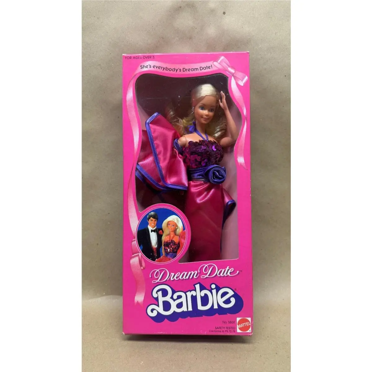 Vtg 1982 Mattel Dream Date Barbie Doll No 5868 Nrfb