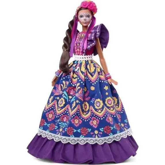 Barbie Signature 2022 Dia De Muertos Collectible Doll with Ruffled Dress