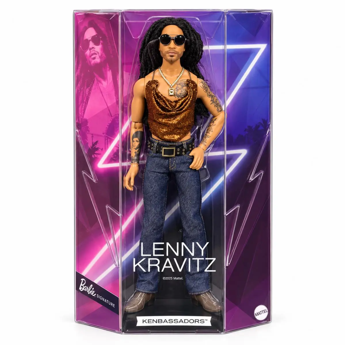 Lenny Kravitz Barbie Shipping Wednesday Sept 16th