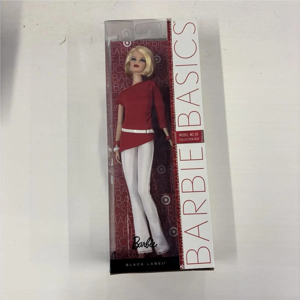 2011 Barbie Basic Target Collection Red Model 01 Nrfb Black Label Rare