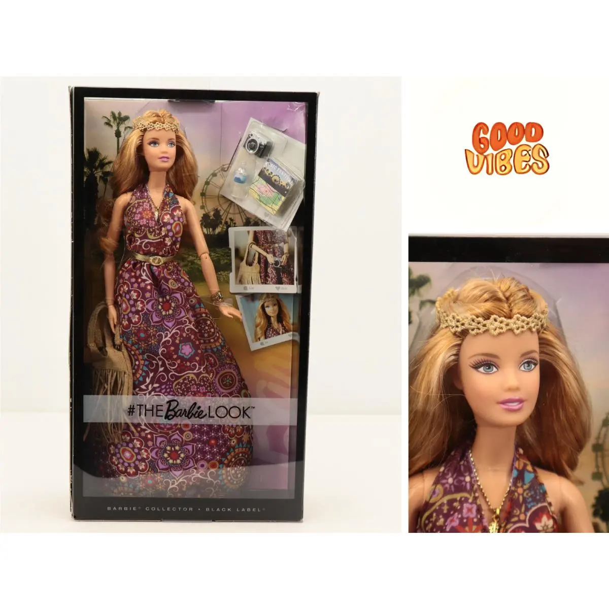2016 Mattel Barbie Look Music Festival Black Label DGY12 Nrfb