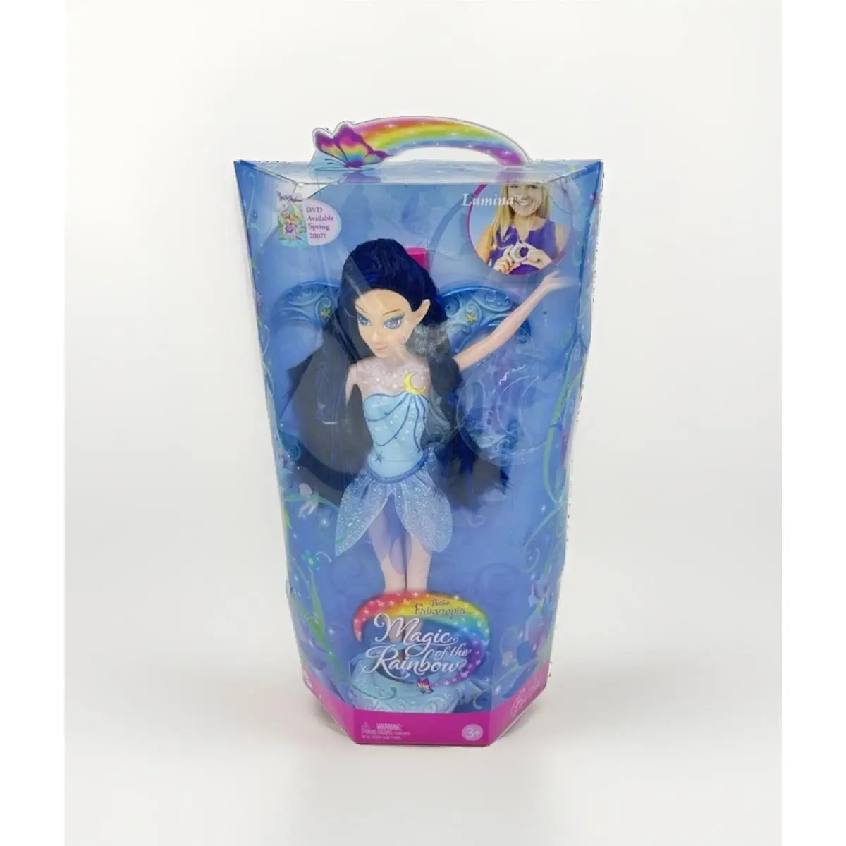 2006 Barbie Fairytopia Lumina Fairy Doll K8135 Magic of The Rainbow Read