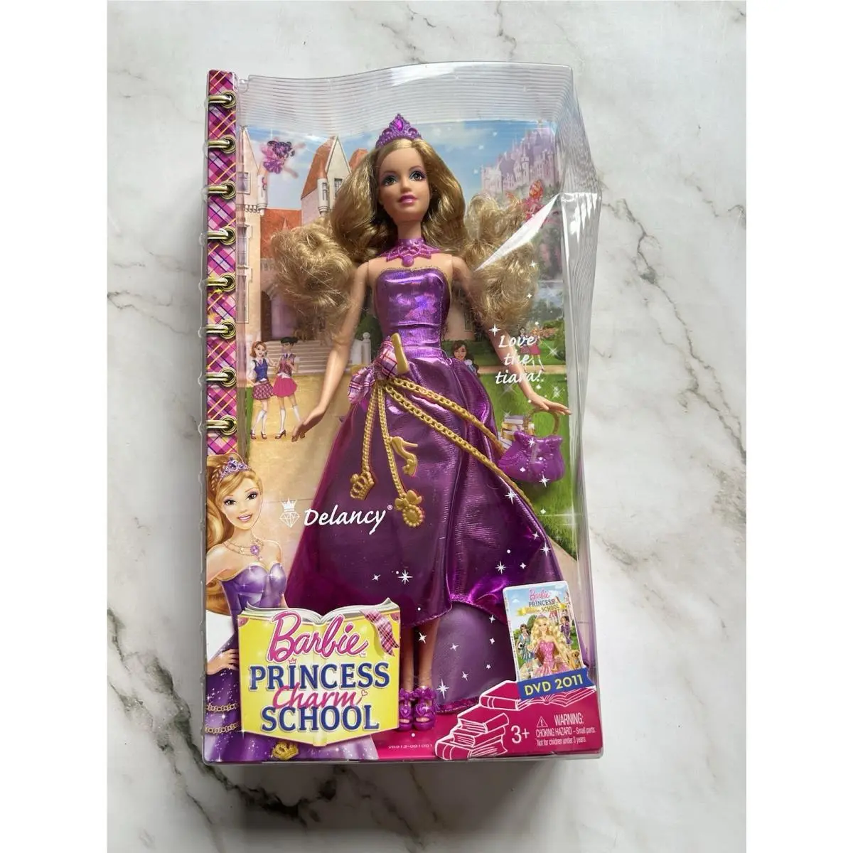 Mattel 2010 Barbie Princess Charm School Delancy Doll V6913