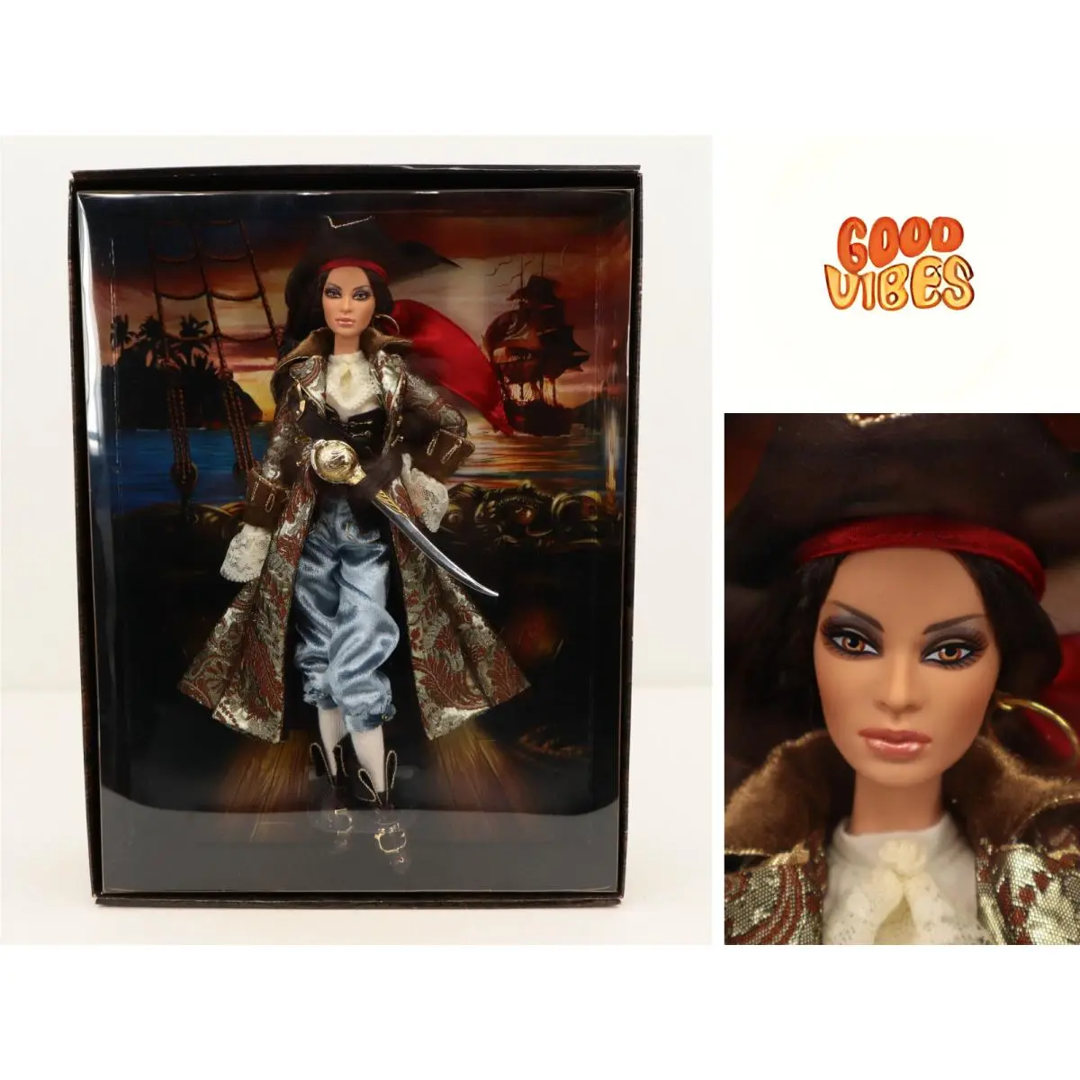 Mattel 2007 The Pirate Barbie Gold Label K7972 Nrfb Limited 9 400