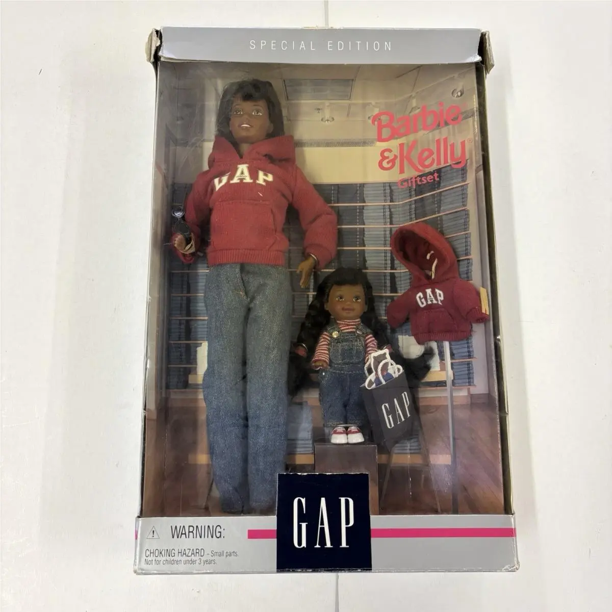 Gap Barbie Kelly AA Dolls Nrfb African American 1997 Special Edition