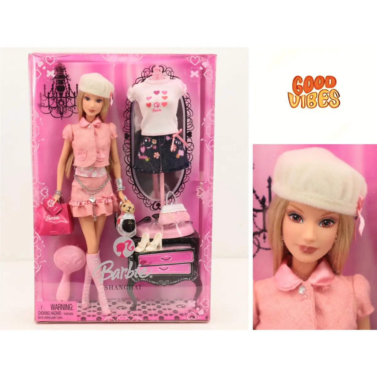 2008 Mattel Barbie Shanghai N0769 Nrfb Fashion Doll Accessories