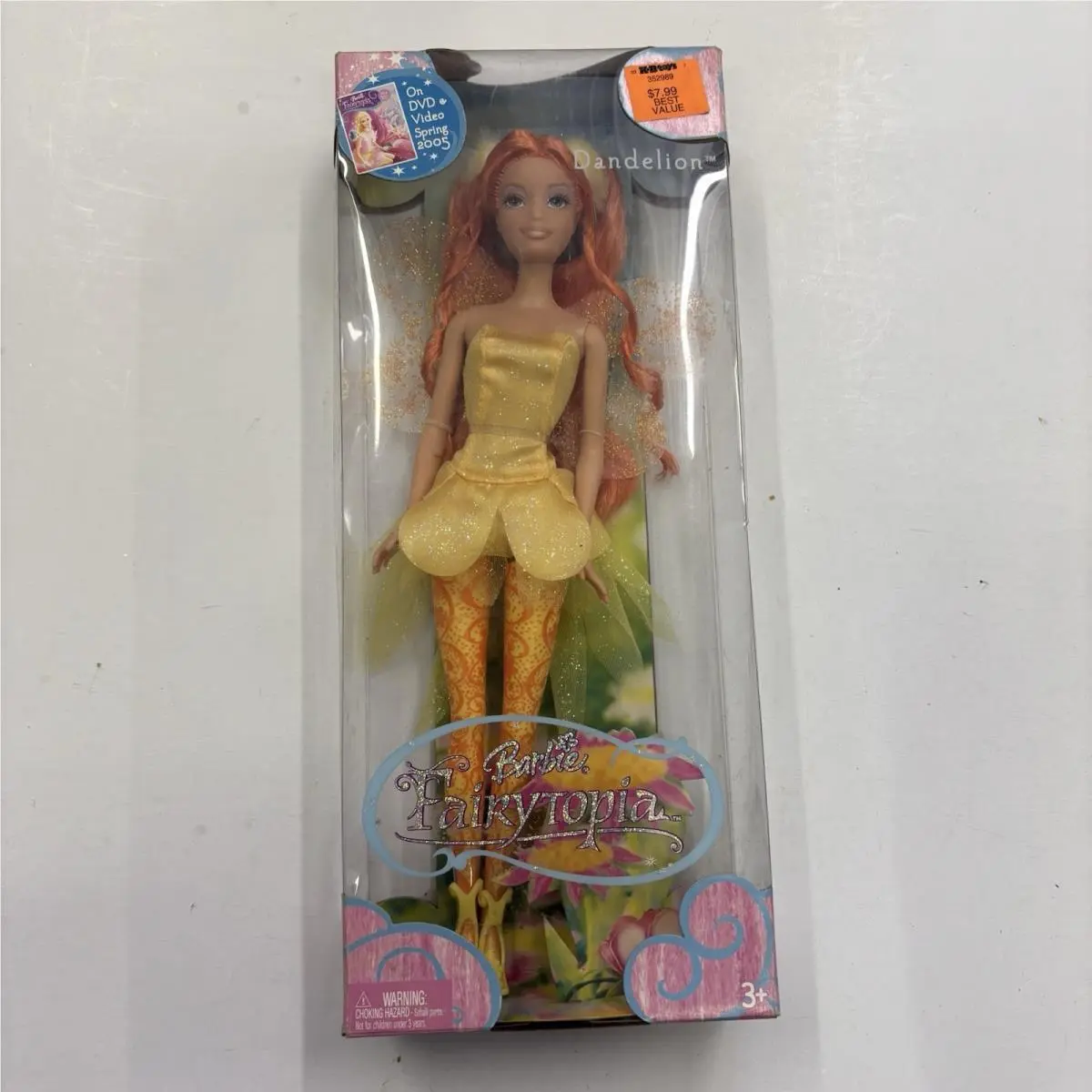 Barbie Fairytopia Sparkle Fairy Dandelion Read 2004 Toy Doll Figure