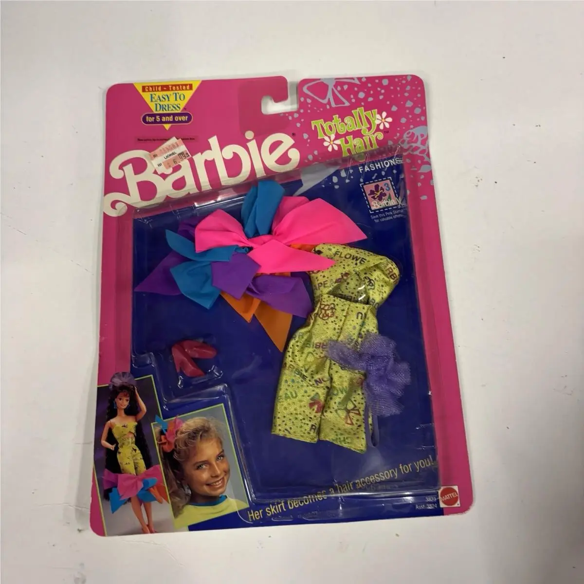 Vintage 1991 Mattel Barbie “totally Hair Fashions” 3823 Nip