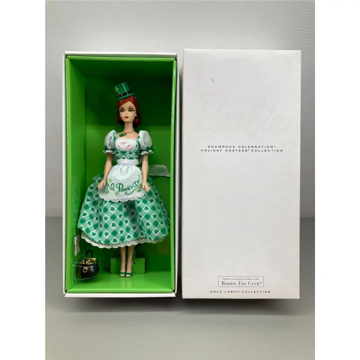 Shamrock Celebration Barbie Holiday Hostess Fan Club Exclusive